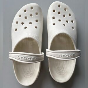 CROCS Classic Vented Clogs in White